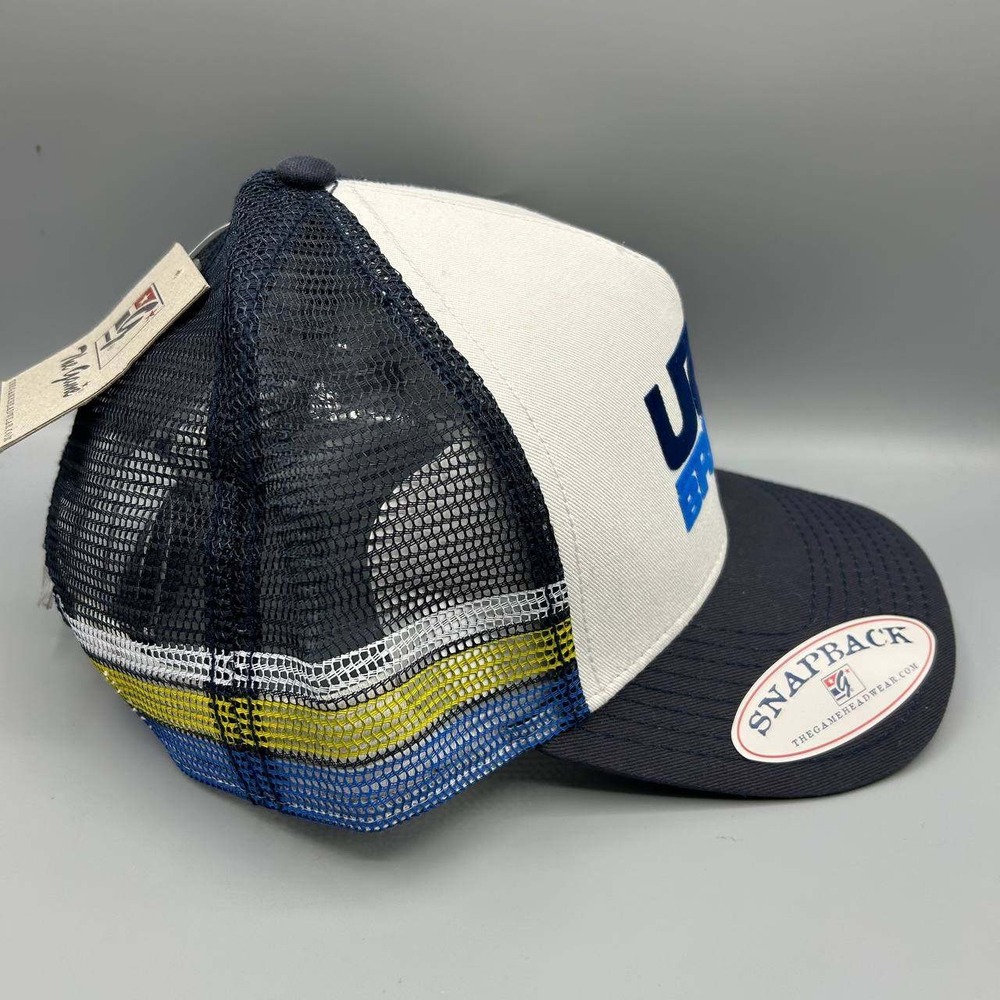 Vintage UCLA Bruins Trucker Hat Men Embroidered NCAA The Game Snap Back Cap New - Picture 3 of 9